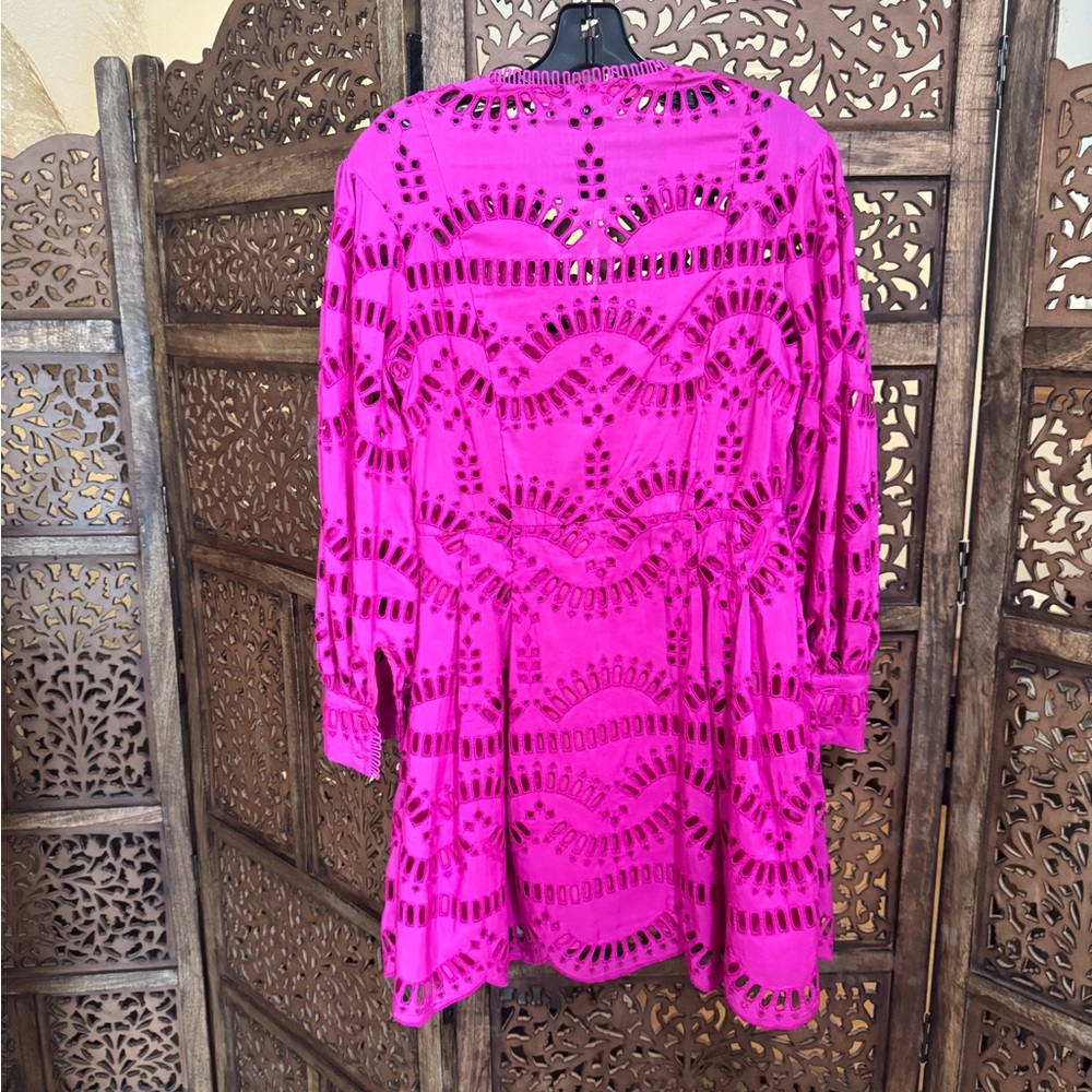 CHARO RUIZ KAIKA PINK DRESS - Picture 3 of 3